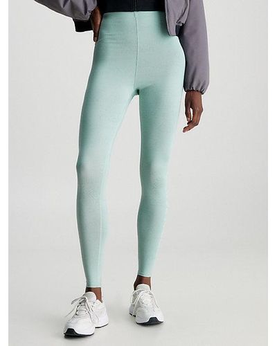 Calvin Klein Leggins deportivos con bolsillo - Azul