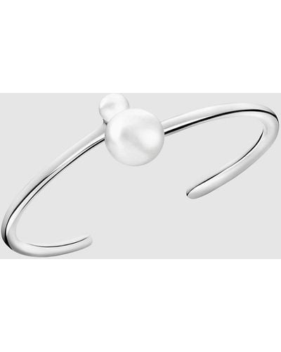 Calvin Klein Bracelet rigide ouvert - Pearl - Métallisé