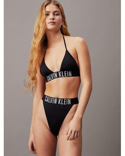 Calvin Klein Micro Triangle Bikini Top - Intense Power - Multicolour