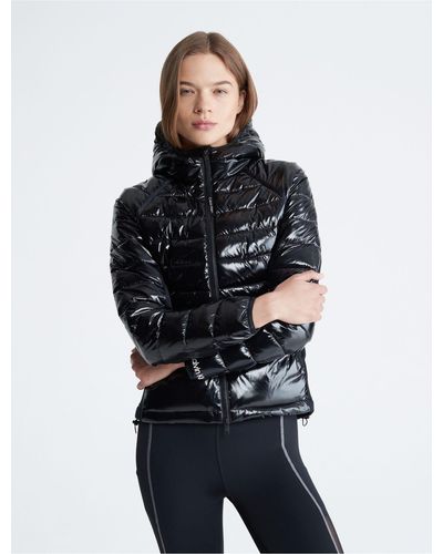 Calvin Klein Ck Sport Padded Jacket - Black