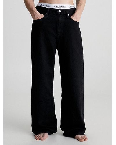 Calvin Klein 90's Loose Jeans - Zwart