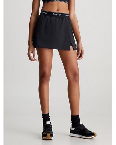 Calvin Klein Falda deportiva 2 en 1 - Negro