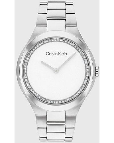 Calvin Klein Armbanduhr - Admire - Weiß