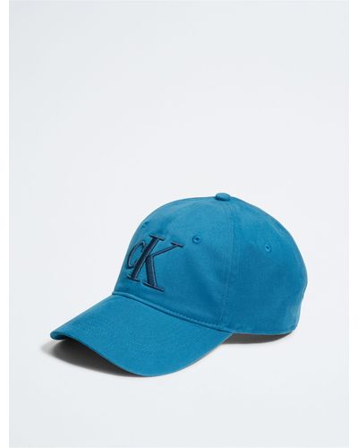 Calvin Klein Twill Logo Cap - Blue