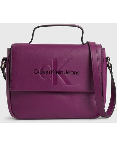 Calvin Klein Crossbody Bag - Purple