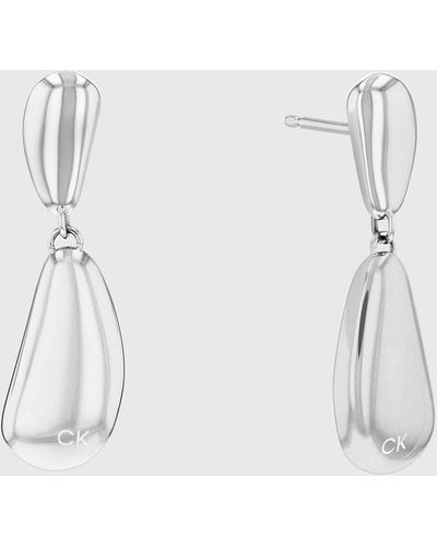 Calvin Klein Earrings - Radiant Drops - White