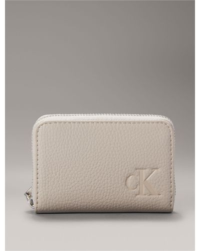 Calvin Klein All Day Accordion Flap Wristlet - Grey