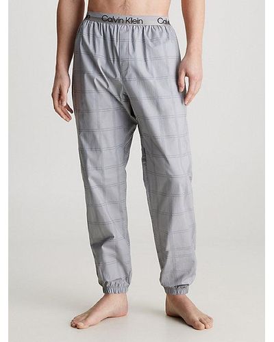 Calvin Klein Pyjamabroek - Modern Structure - Grijs