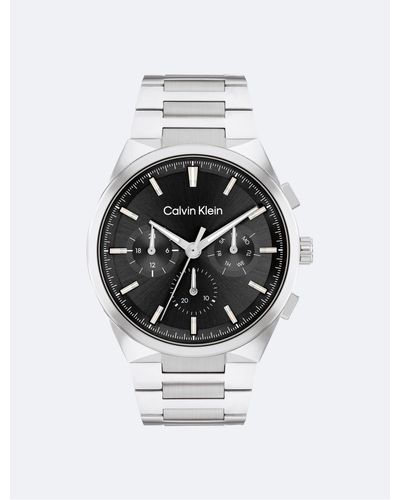 Calvin Klein Multifunction H-link Bracelet Watch - Gray