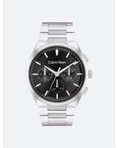 Calvin Klein Multifunction H-link Bracelet Watch - Gray