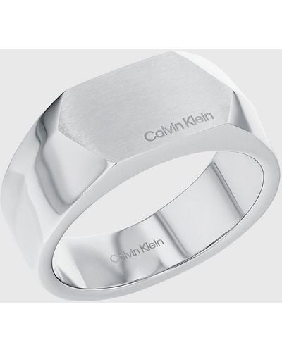 Calvin Klein Ring - Magnify - White