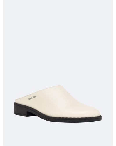 Calvin Klein Ajan Mule - White