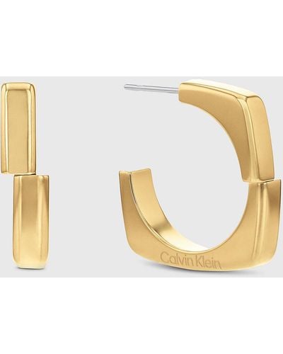 Calvin Klein Boucles d'oreilles - Bold Metals - Métallisé