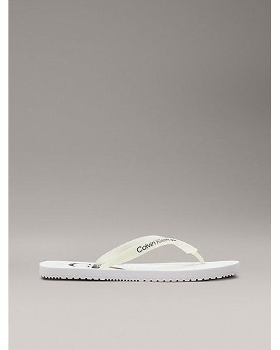 Calvin Klein Flip-Flops - Grau