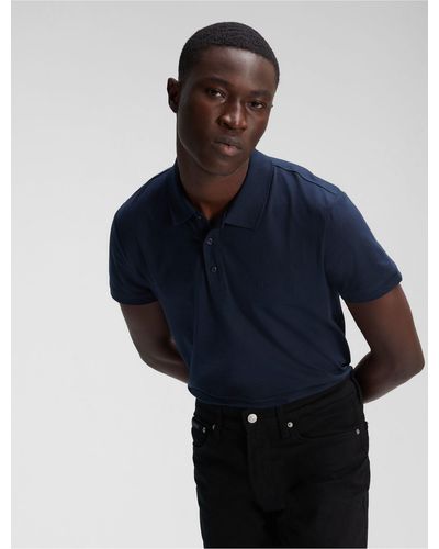 Calvin Klein off up | Polo Sale 60% Lyst for Men | to Online shirts