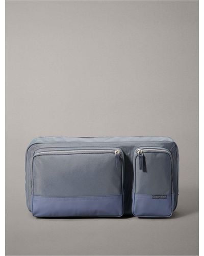 Calvin Klein Utility Oversized Sling Bag - Gray