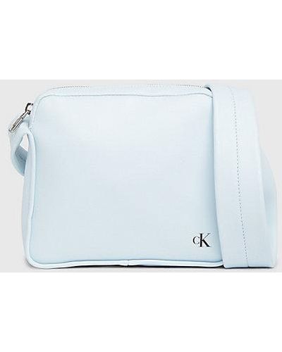 Calvin Klein Quadratische Crossbody Bag - Blau