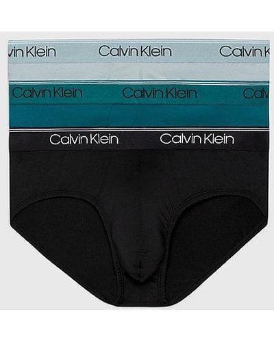 Calvin Klein Pack de 3 slips - Micro Stretch - Negro