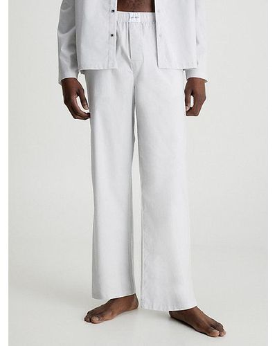 Calvin Klein Pantalón de pijama - Pure Cotton - Blanco