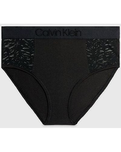 Calvin Klein High-Waist-Schwangerschaftsslip - Schwarz