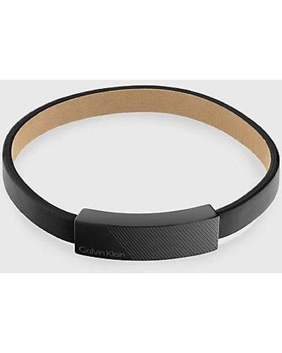 Calvin Klein Armband - Architectural Lines - Schwarz