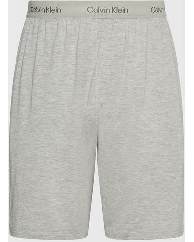 Calvin Klein Short de pyjama - Ultra Soft Modern - Gris