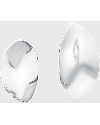 Calvin Klein Earrings - Ck Reflect - White