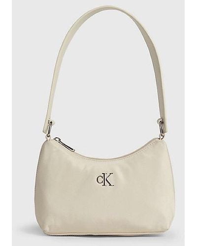 Calvin Klein Bolso de hombro reciclado - Blanco