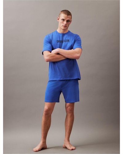 Calvin Klein Pajama Shorts - Intense Power - Blue