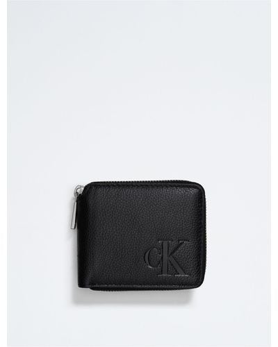 Calvin Klein All Day Compact Zip Wallet - Black