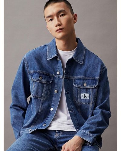 Calvin Klein 90's Denim Jacket - Blue