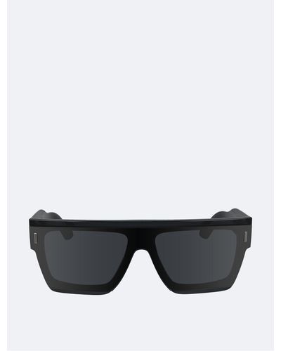Calvin Klein Acetate Square Sunglasses - Black