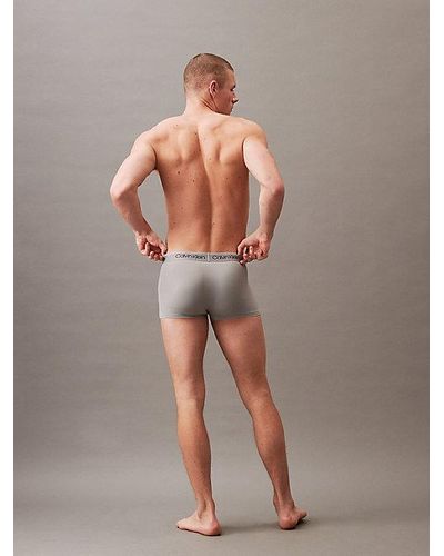 Calvin Klein Heupboxers - Micro Stretch Cooling - Grijs