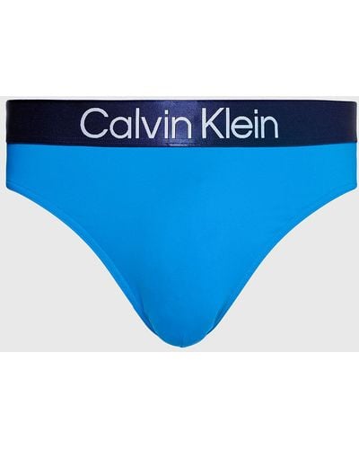 Calvin Klein Slip de bain - CK Steel - Bleu