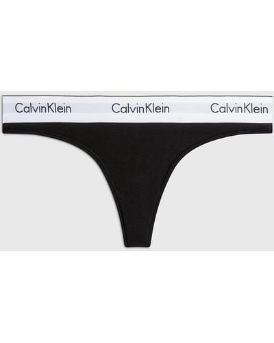 Calvin Klein Thong - Carousel - Black