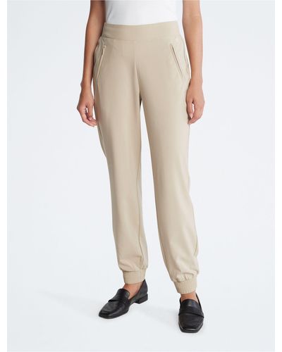 Calvin Klein Modern Commute Sweatpants - Natural