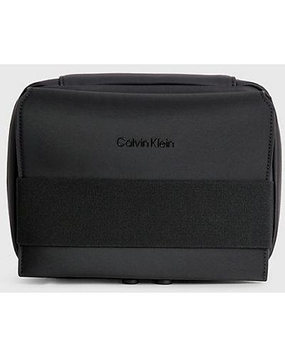 Calvin Klein Organiser-Täschchen aus technischem Recycling-Material - Schwarz