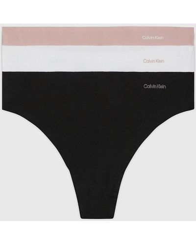 Calvin Klein 3-Pack String Thongs