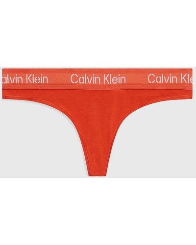 Calvin Klein String - Modern Cotton - Rouge