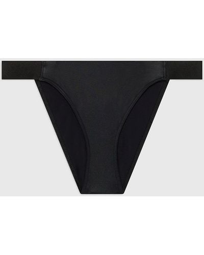 Calvin Klein Bas de bikini brésilien - CK Refined - Noir