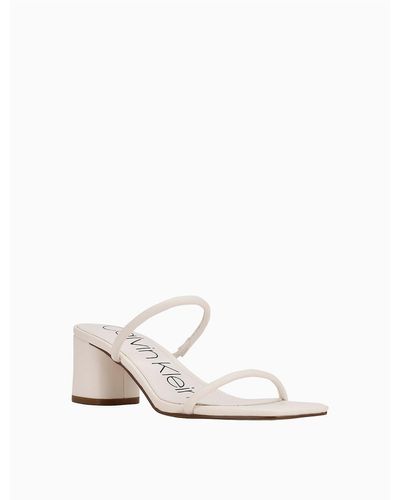 Calvin Klein Beccy Sandal - White