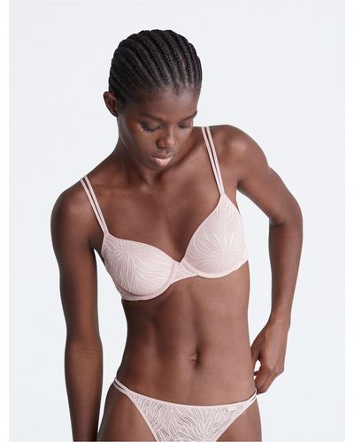 Calvin Klein Lightly Lined Demi Bras for Women - Up to 60% off | Lyst