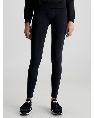 Calvin Klein Legging Met Hoge Taille - Zwart