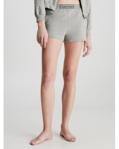Calvin Klein Short de pyjama - reimagined Heritage - Gris