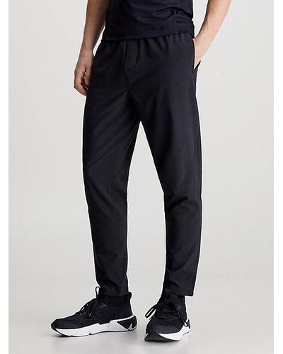 Calvin Klein Pantalón de chándal con logo - Negro