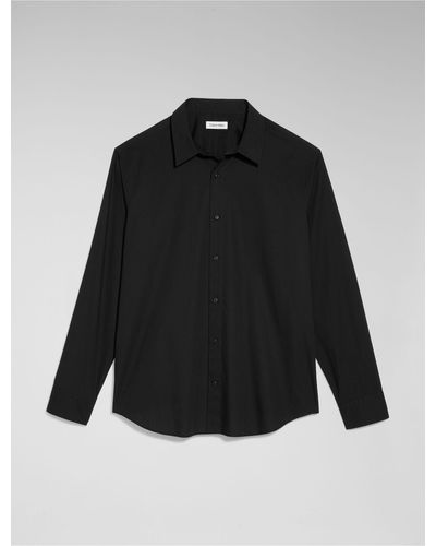 Calvin Klein Classic Stretch Shirt - Black