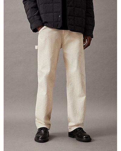 Calvin Klein 90's Straight Carpenter Jeans - Zwart