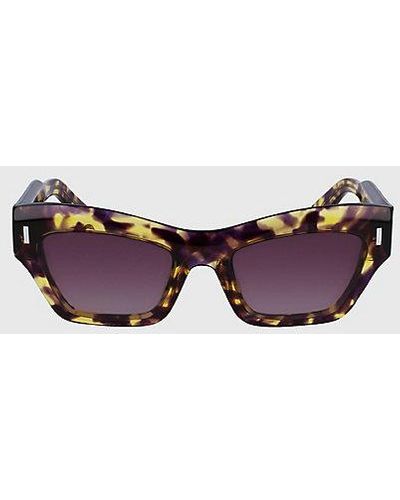 Calvin Klein Gafas de sol mariposa CK23503S - Morado