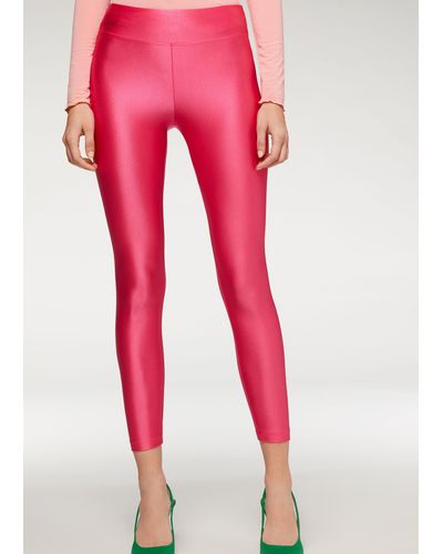 Calzedonia Super Shiny Leggings - Pink