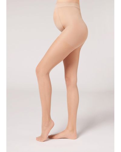 Calzedonia Collant velati 20 denari premaman con cuore velato - Neutro